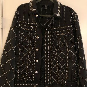 Fully studded jacket